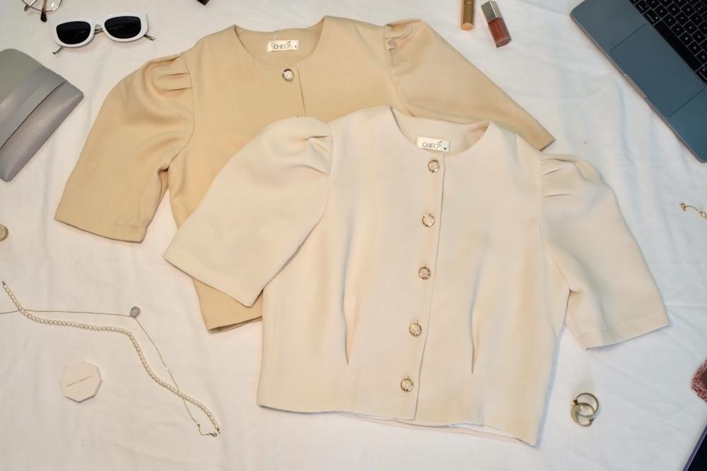 Bộ Áo Váy Bồng Nữ Tính